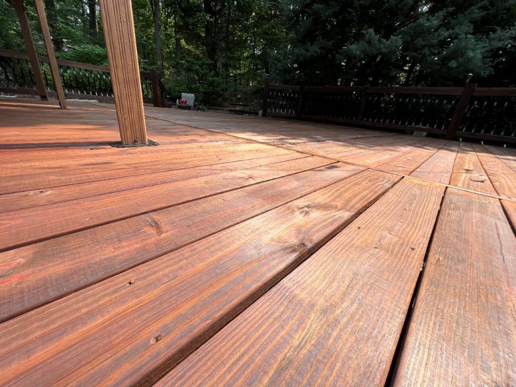 Charlotte Deck Staining and Resurfacing