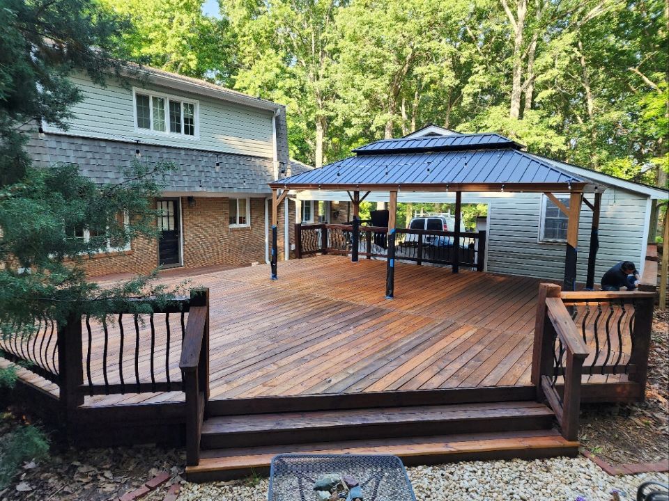 Updating a deck in Charlotte NC Updating a deck in Charlotte NC