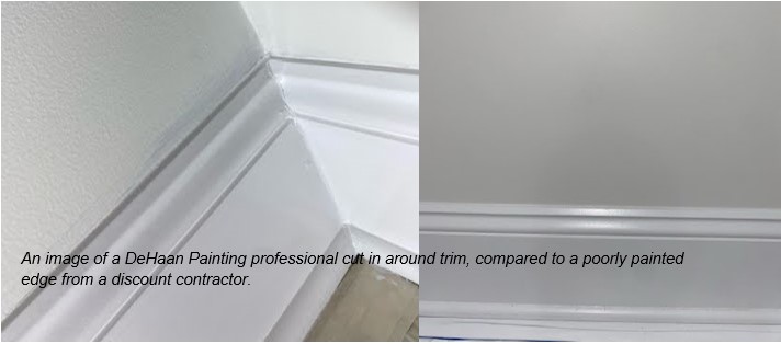 Detailing the trim for professional finish