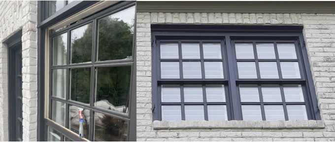 Considerations for painting vinyl windows