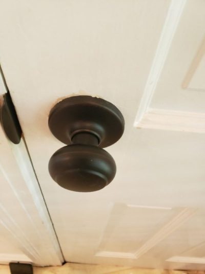 Picture showing poor workmanship