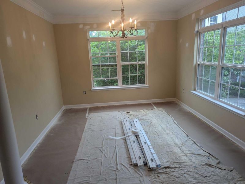 Step 2 - Professional Interior painters always clean surfaces to be painted for a quality job