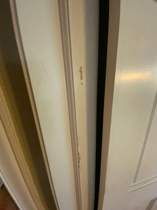 January Interior Painting Touchups and Reset Projects Painters completing interior wall and trim touchups in a residential home, representing winter reset projects completed during January.